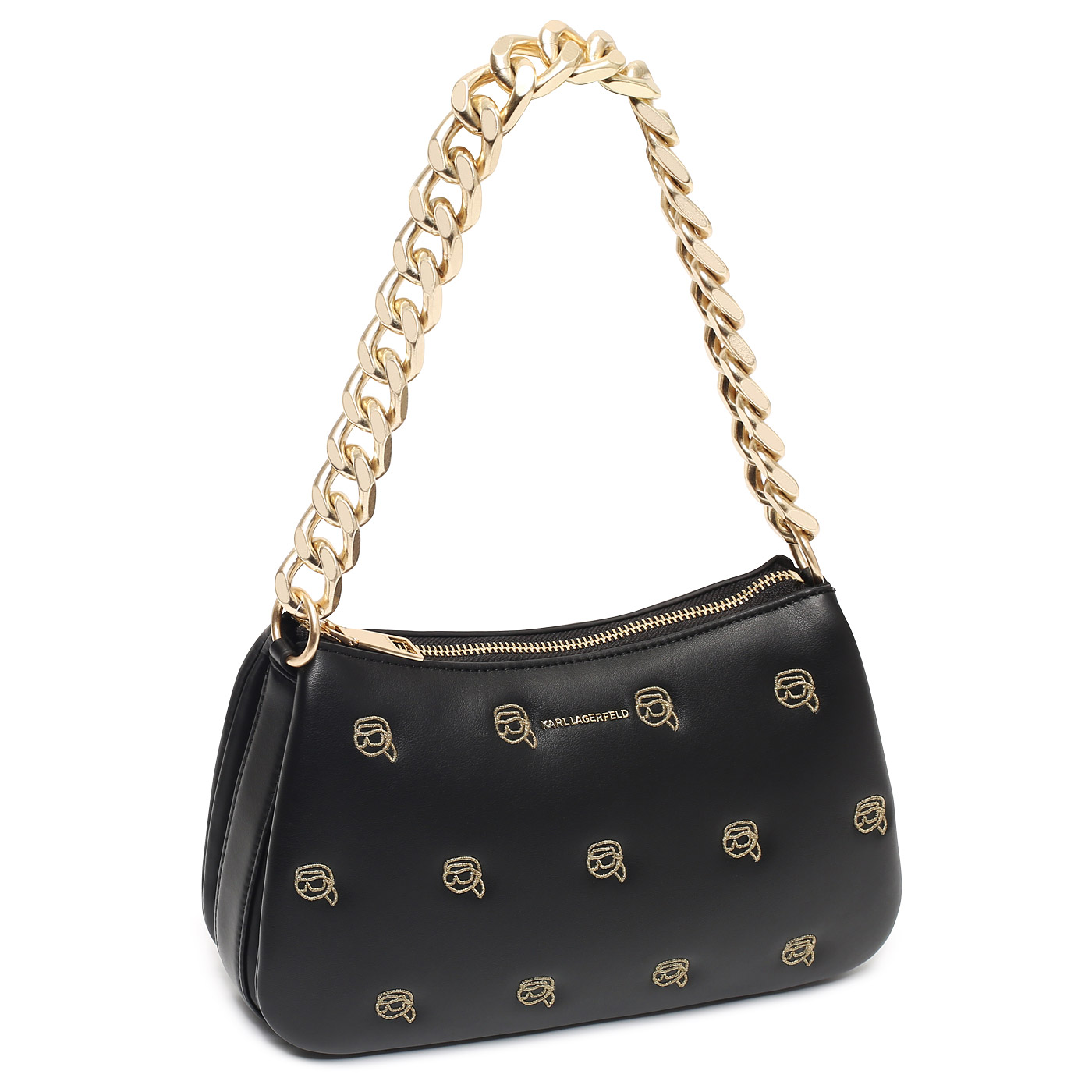 Сумка с ручкой-цепью Karl Lagerfeld Ikonik 2.0