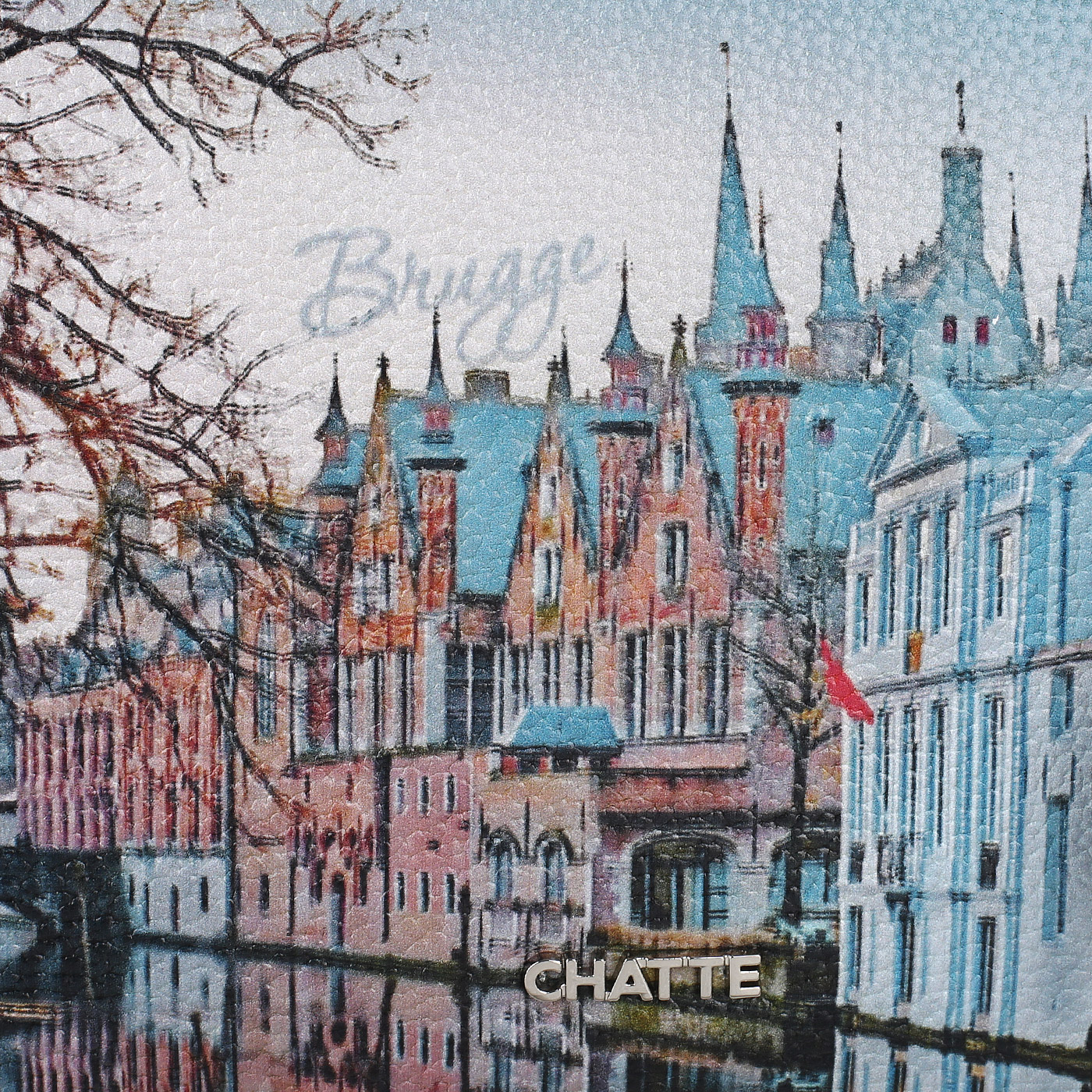 Сумка с фирменным брелком Chatte Lille