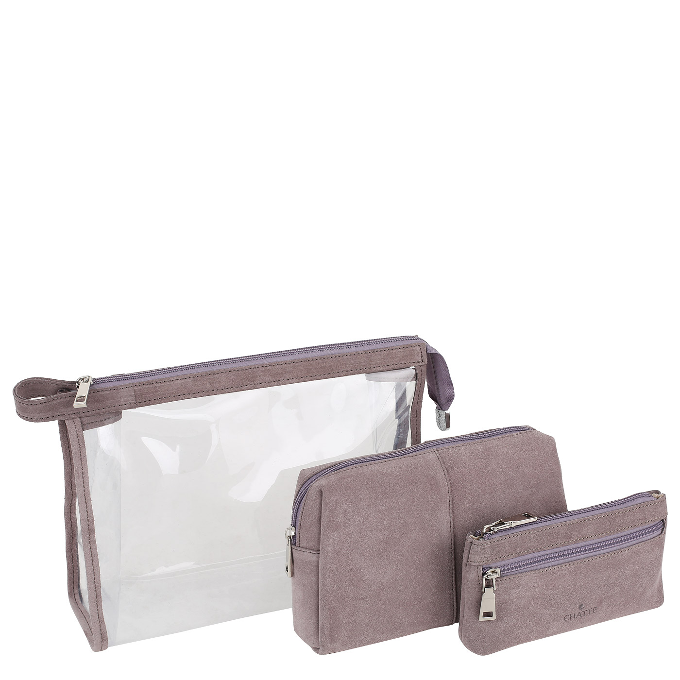 Набор из трех косметичек Chatte Marseille