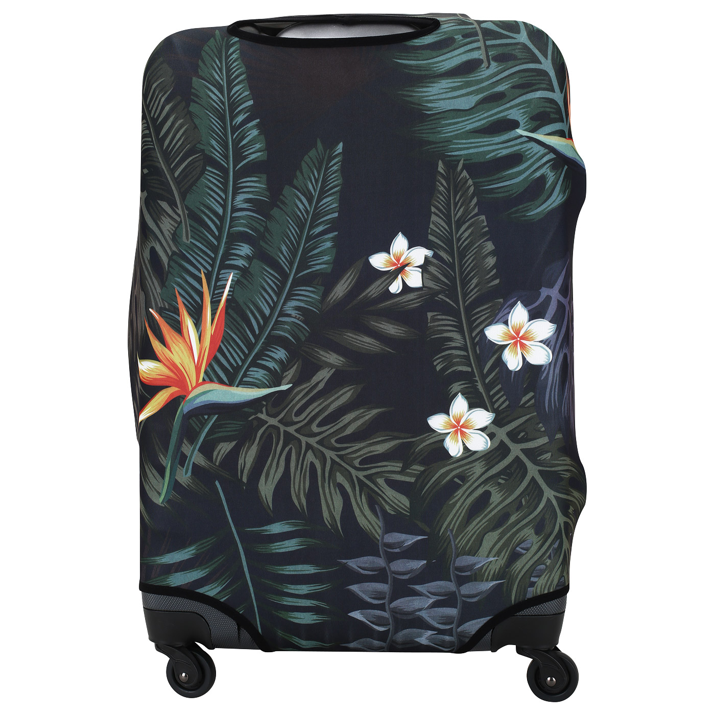 Чехол на чемодан с цветочным принтом Eberhart Green Flower