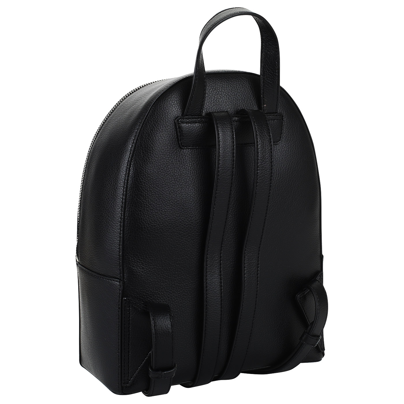 Черный кожаный рюкзак DKNY Elissa