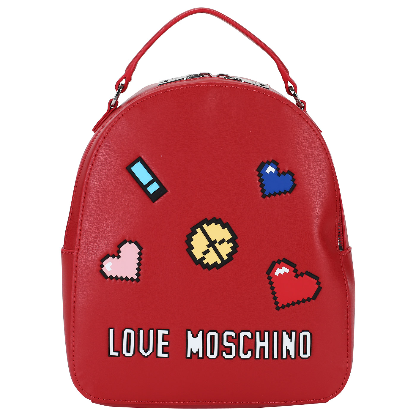 Love Moschino Красный женский рюкзачок