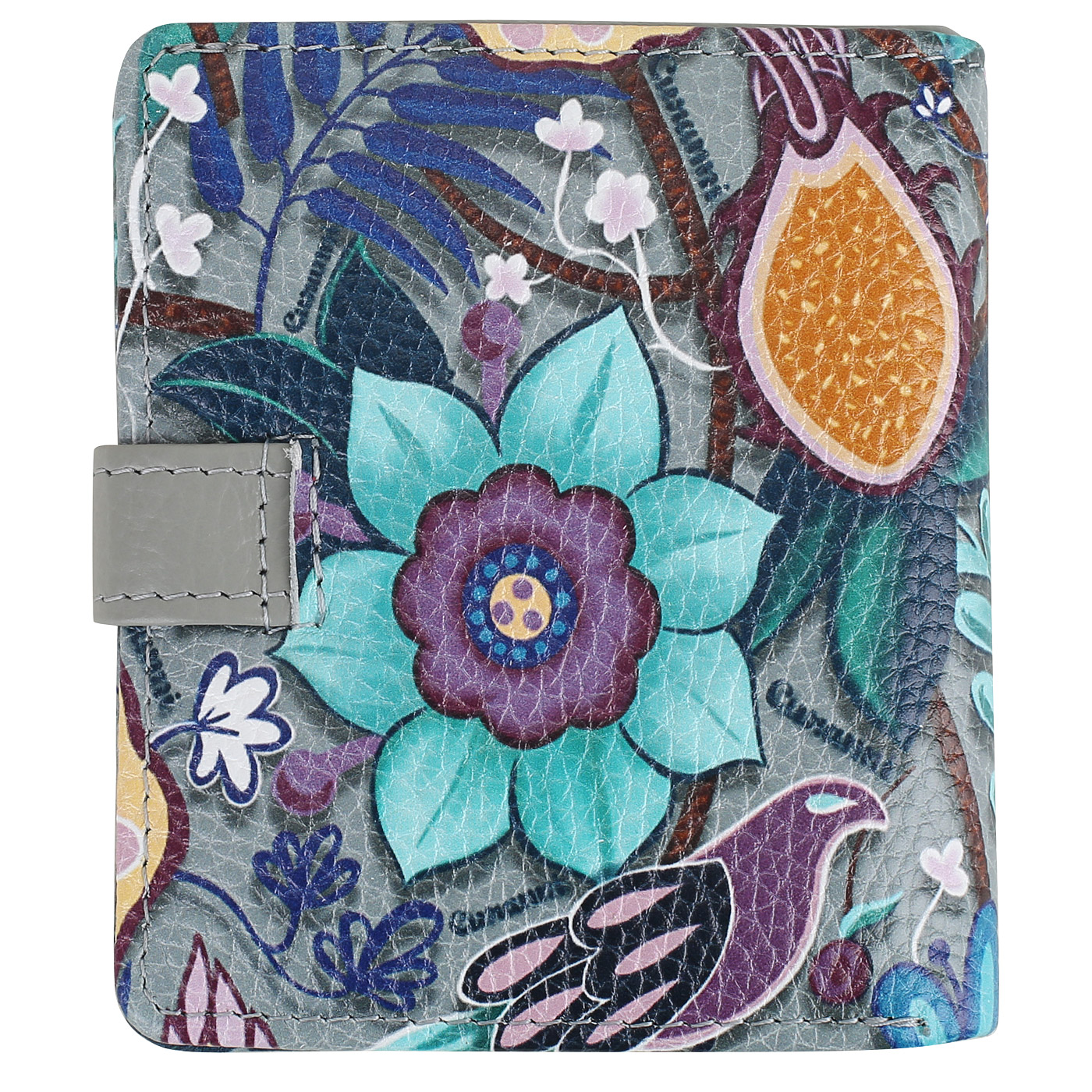 Кошелек складной с принтом Curanni