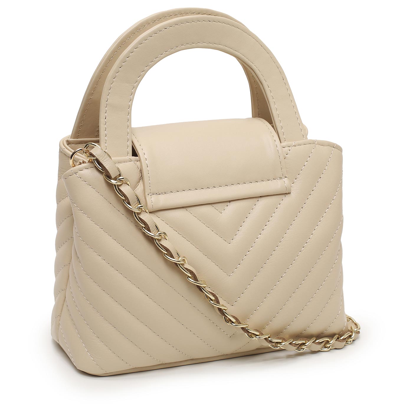 Кожаная сумка Sara Burglar Giola Trapunto