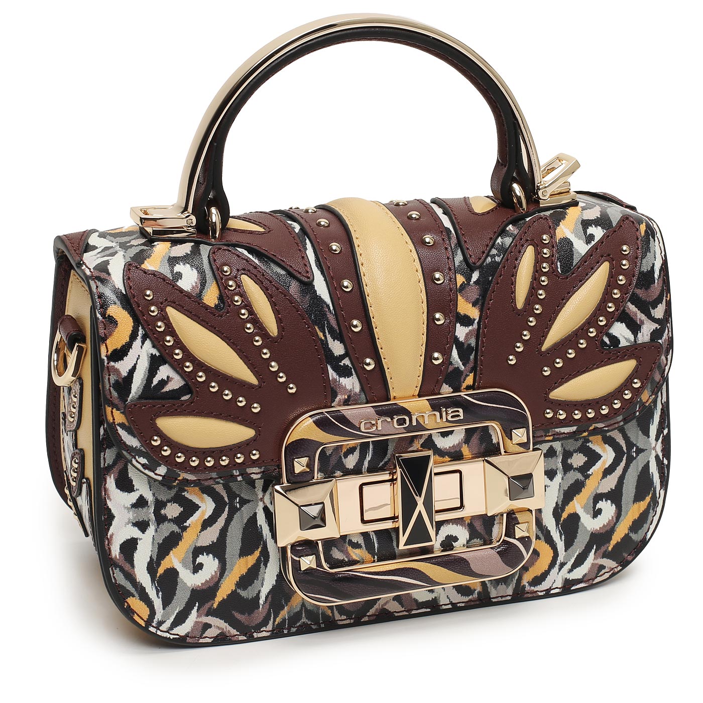 Кожаная сумка Cromia It Gemma