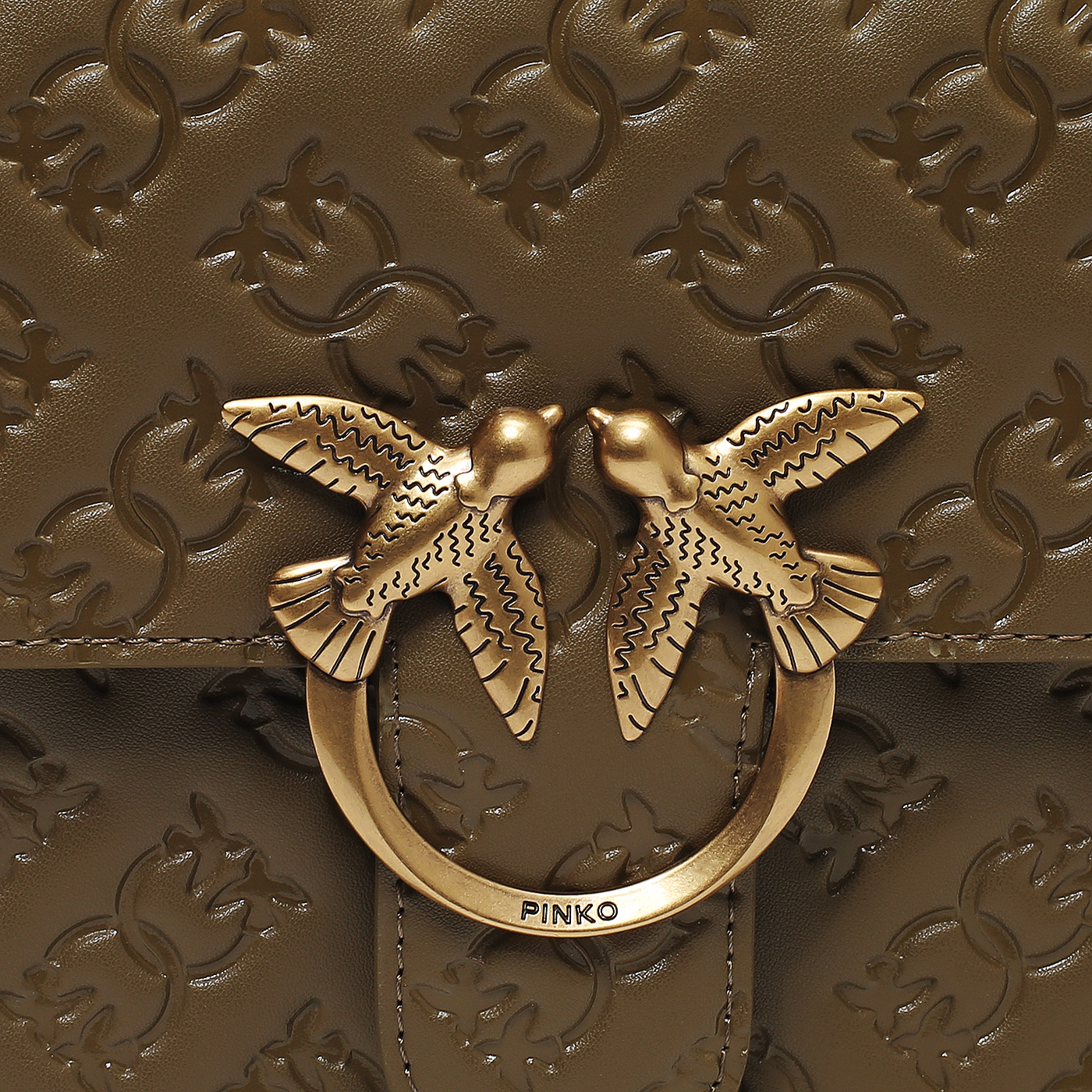 Сумка через плечо с цепочкой Pinko Love One