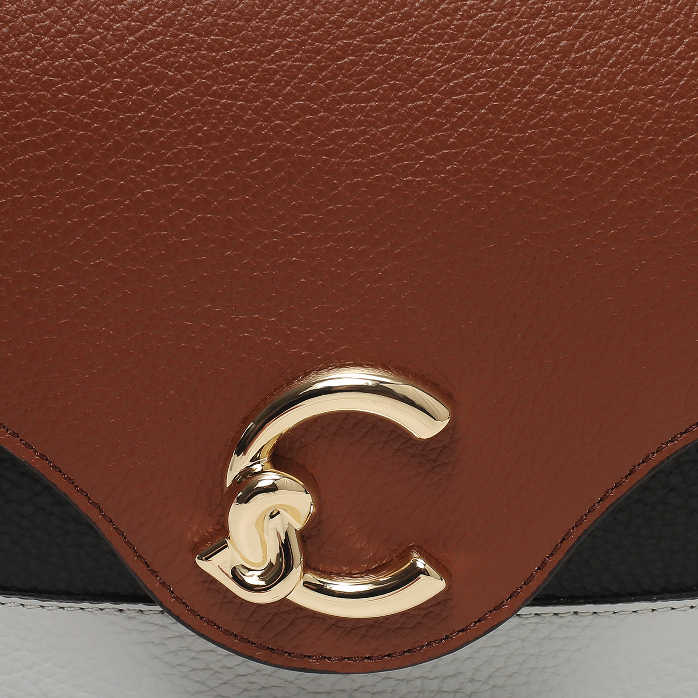 Кожаная сумка Coccinelle Coccinelle C-me Tricolor