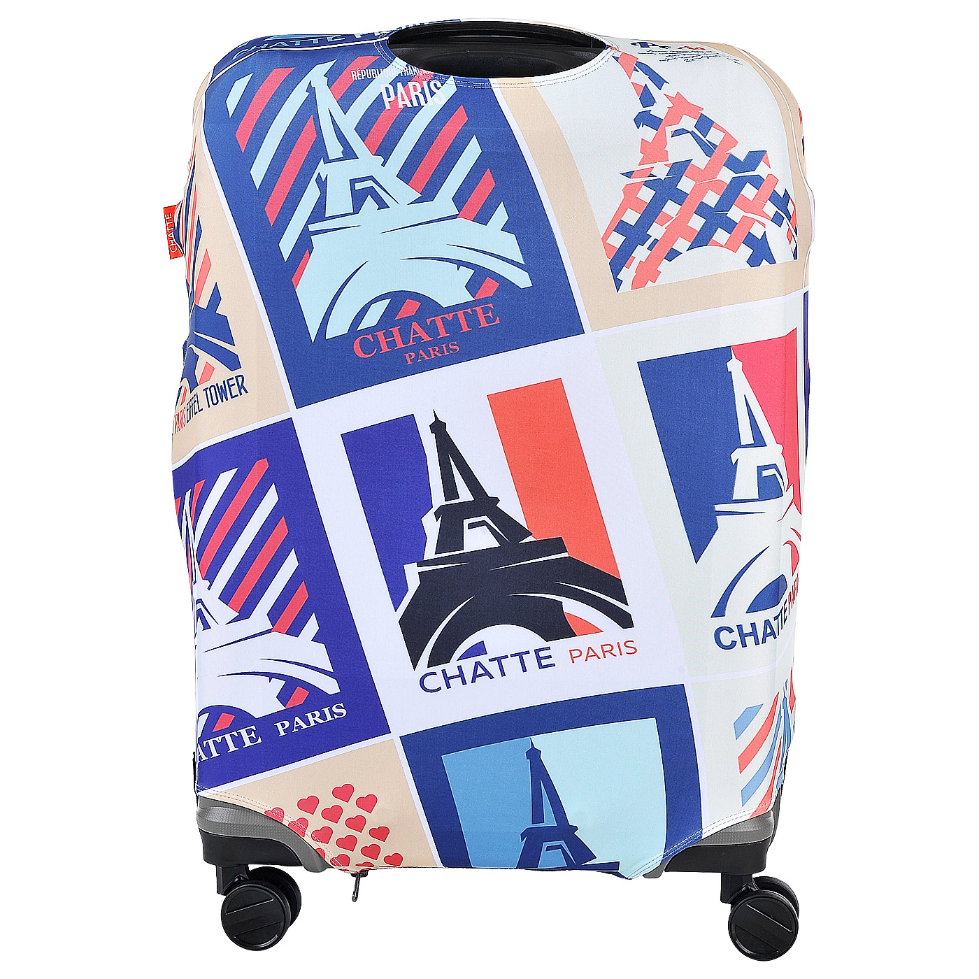 Чехол для багажа Chatte Eiffel Tower