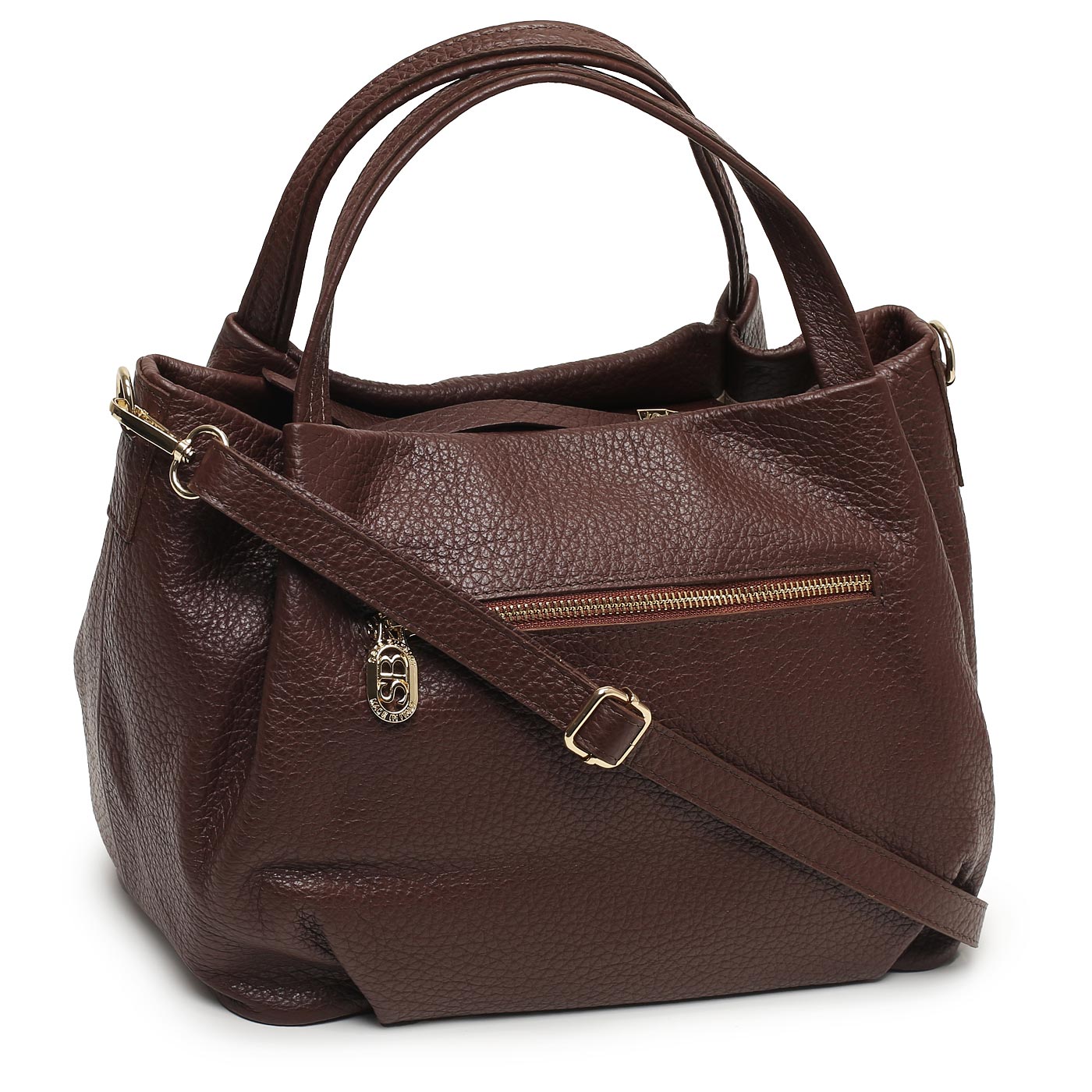 Кожаная сумка Sara Burglar Giovanna Safari