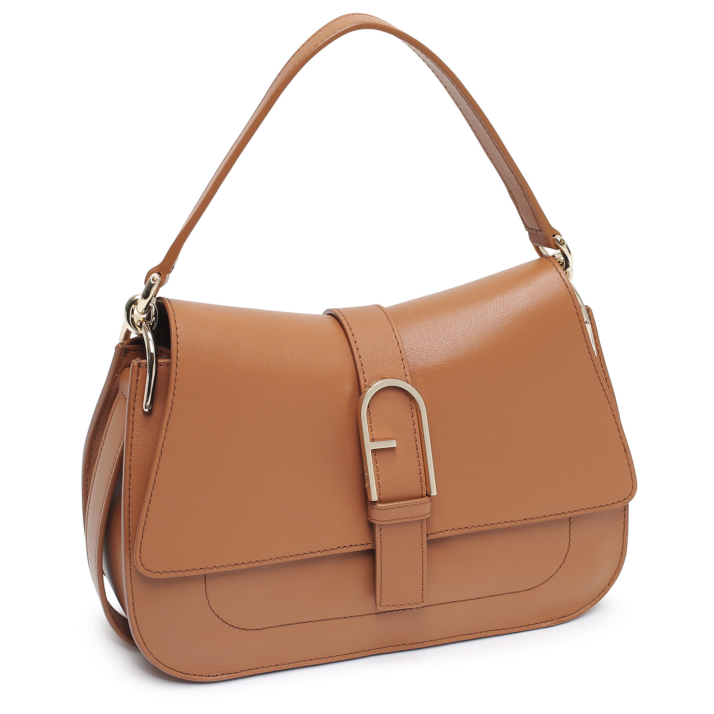 Кожаная сумка Furla Flow