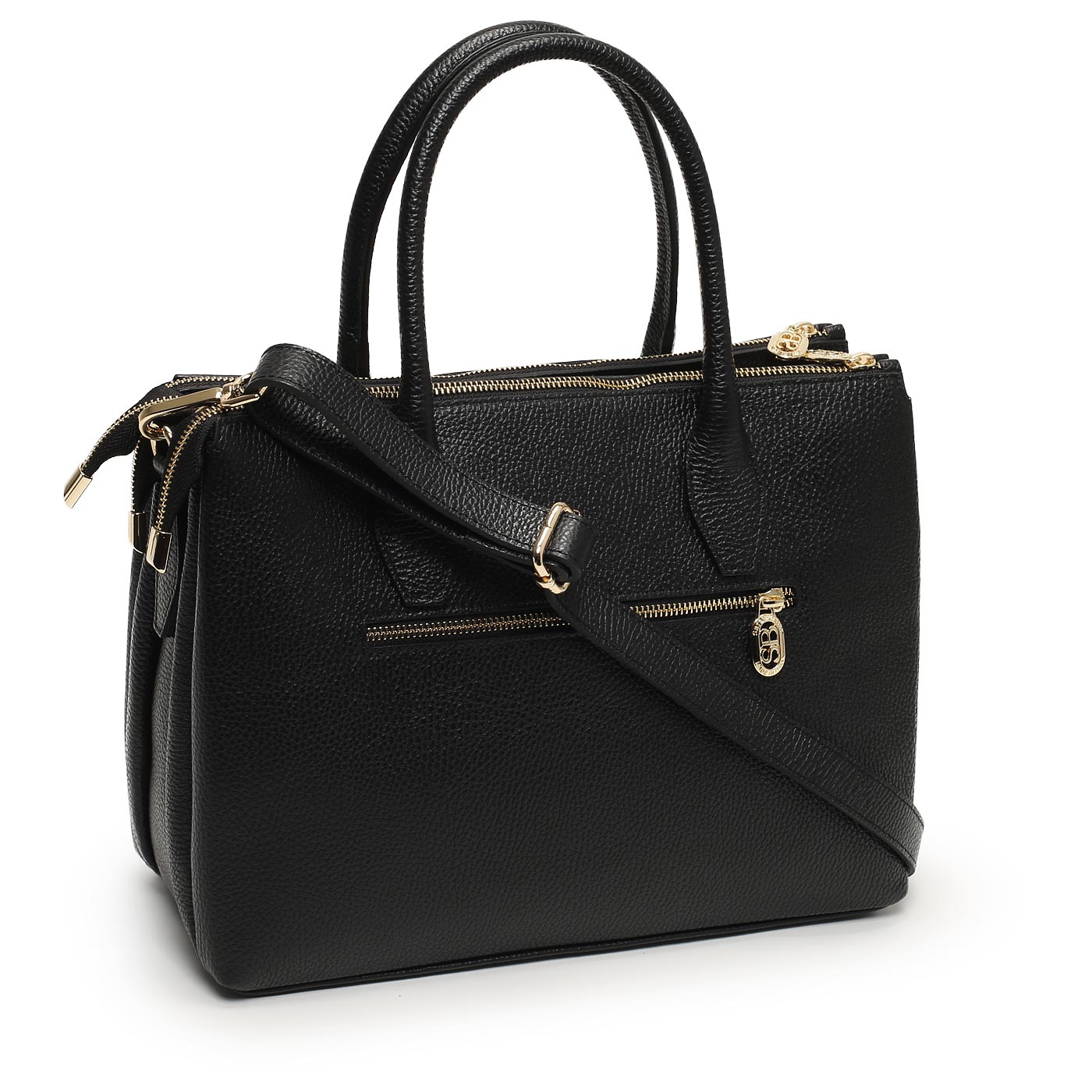 Кожаная сумка Sara Burglar Viola Cervo