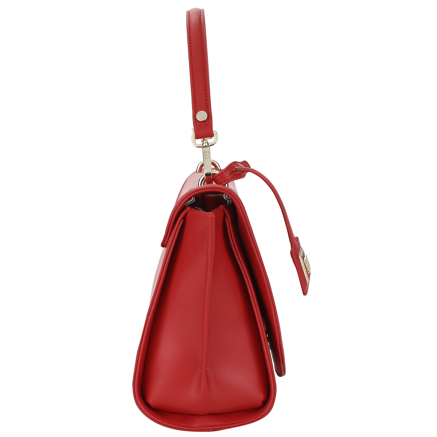 Красная сумка со съемной ручкой Cavalli Class Fall snake 3D