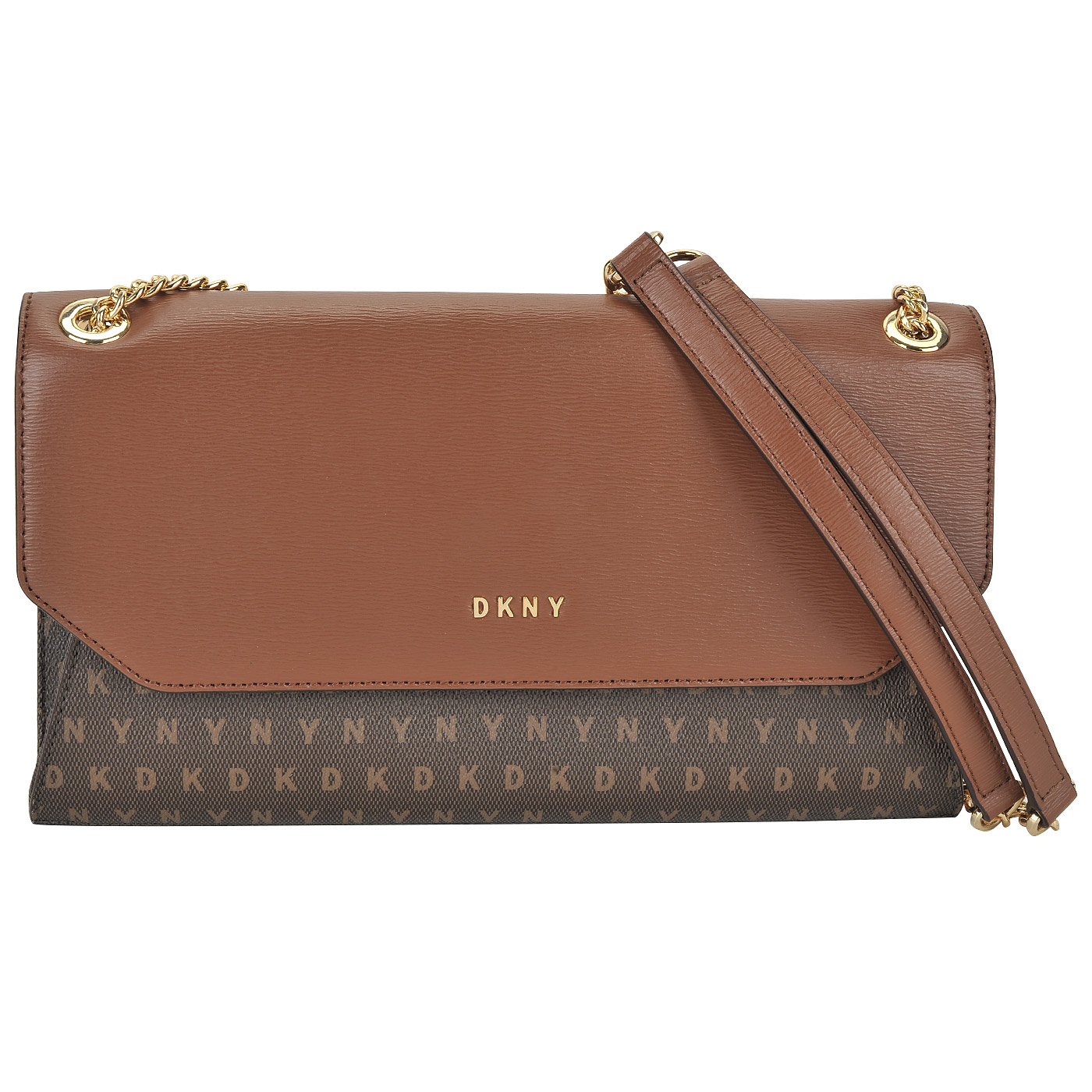 DKNY Женская сумочка из коричневого цвета