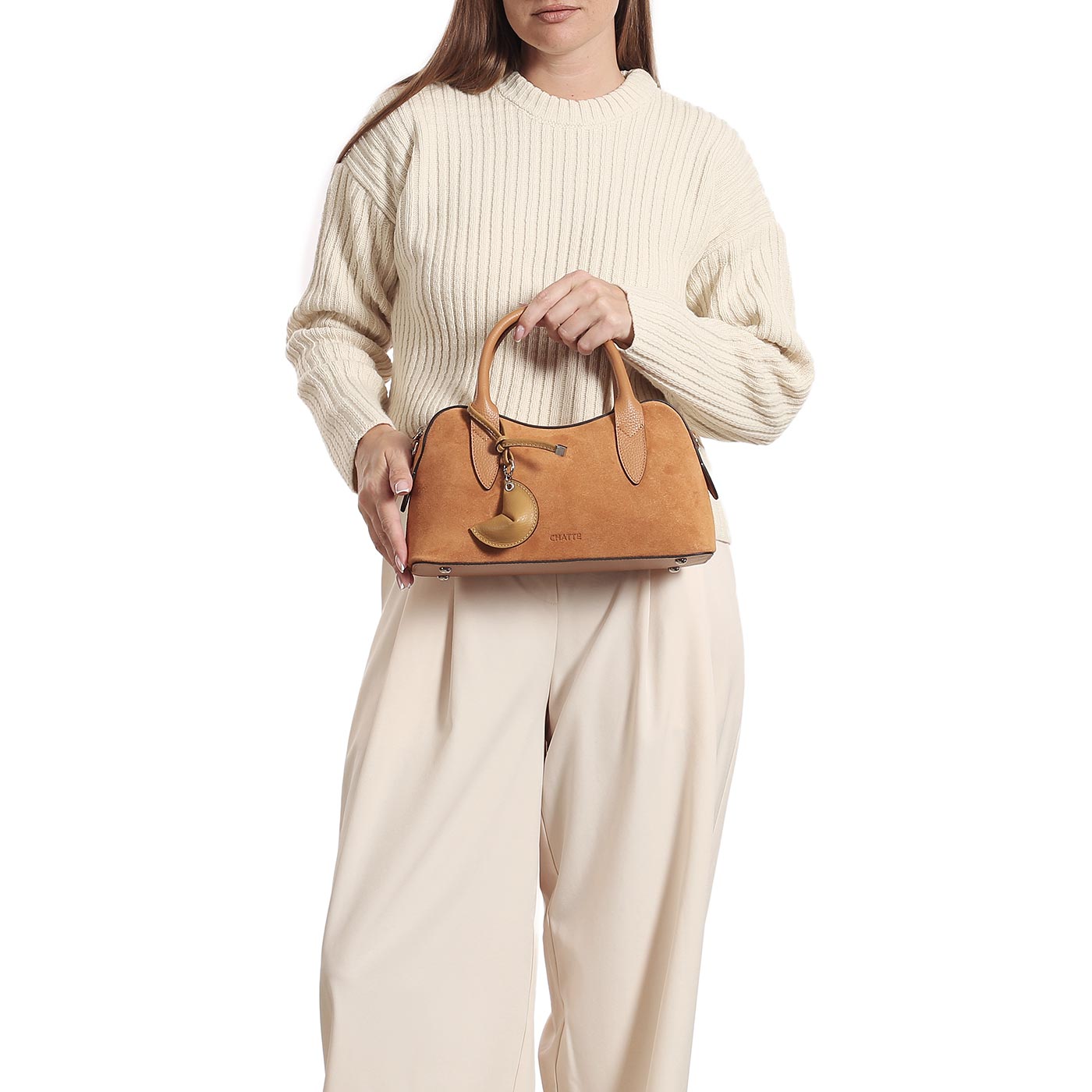 Кожаная сумка Chatte Marseille