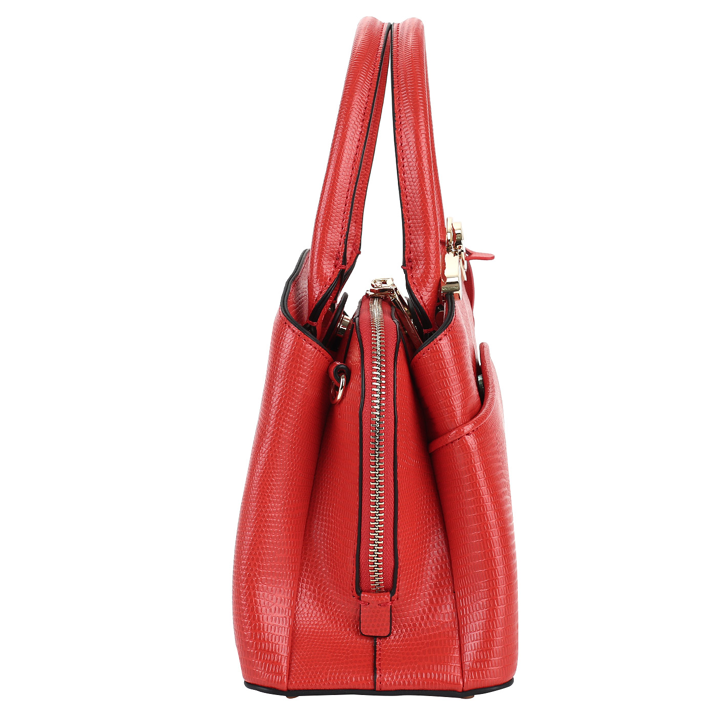 Женская сумочка из красной кожи Cromia Aika