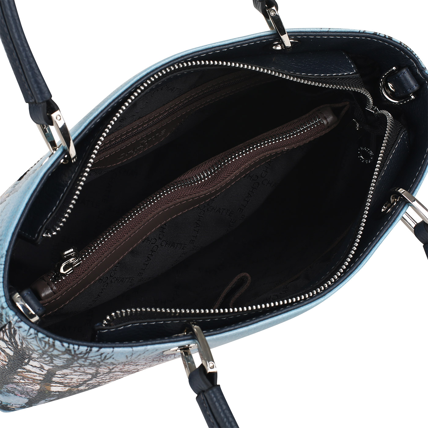 Сумка с фирменным брелком Chatte Lille