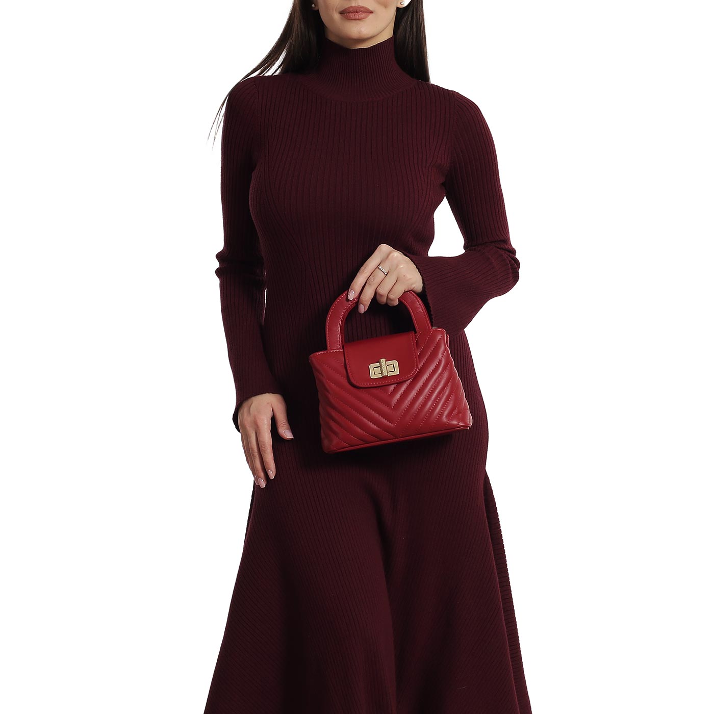 Кожаная сумка Sara Burglar Giola Trapunto