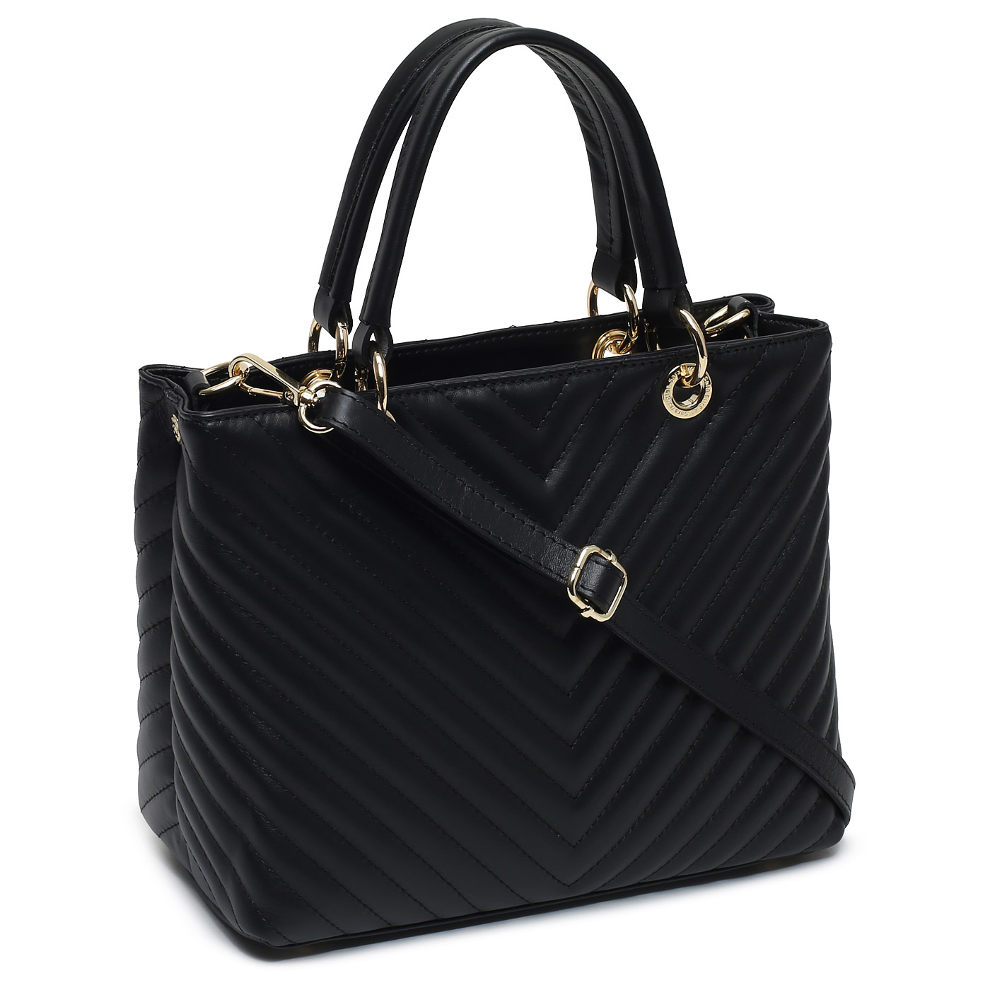 Кожаная сумка Sara Burglar Giola Trapunto