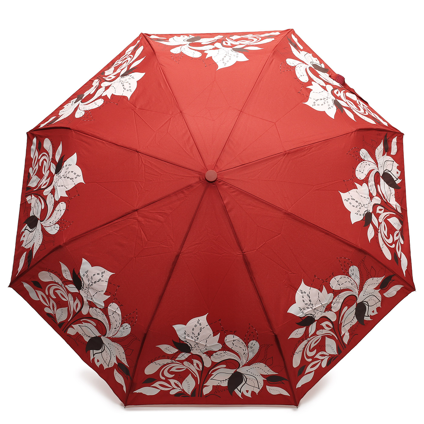 Зонт в три сложения Russian Look 