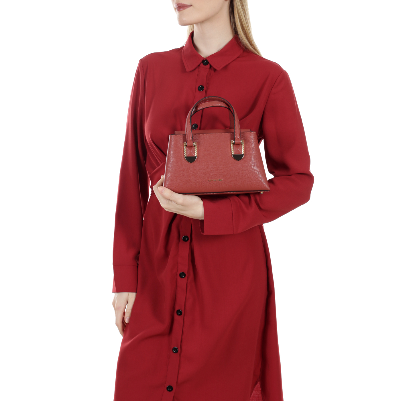 Кожаная сумка Cromia Mina