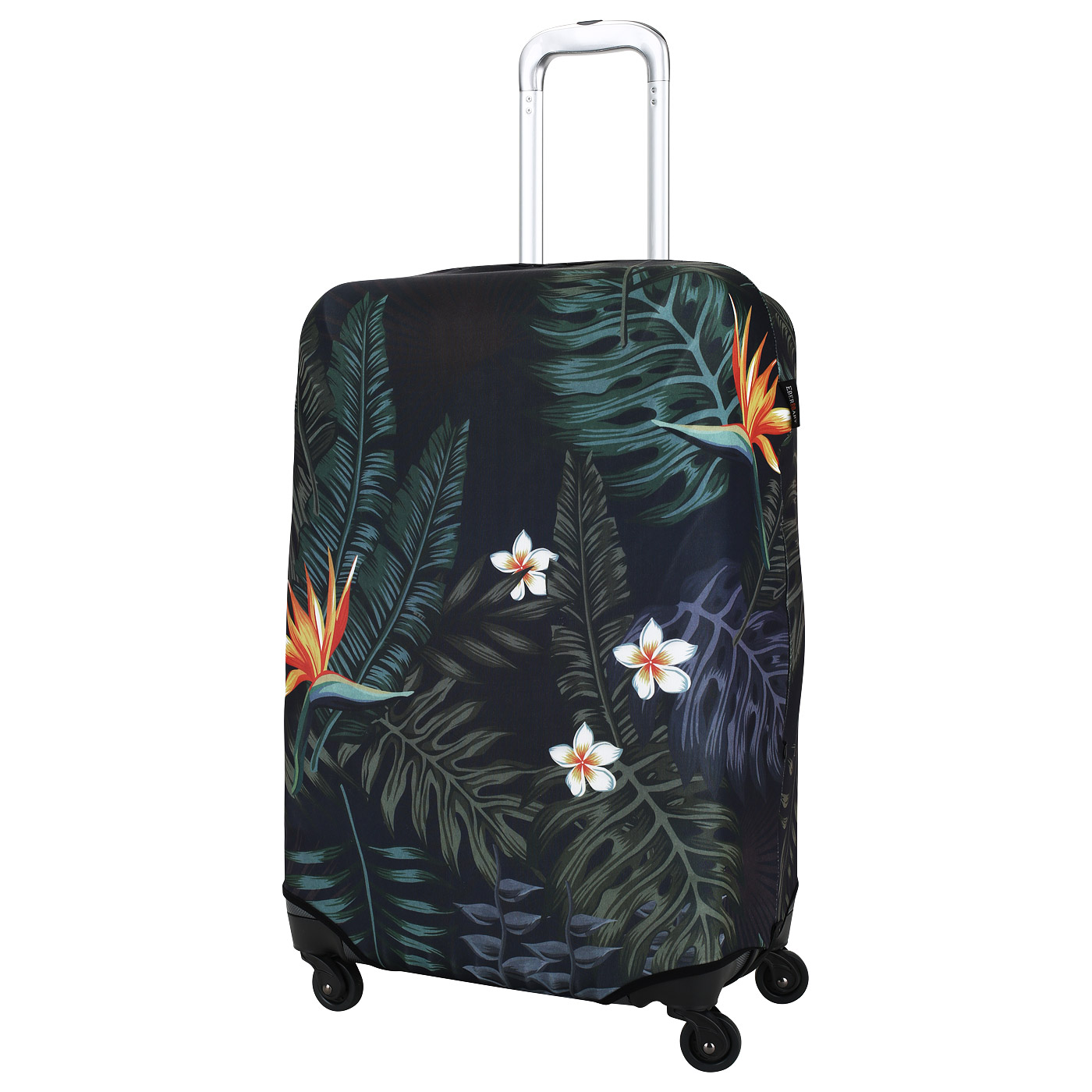 Eberhart Чехол на чемодан с цветочным принтом