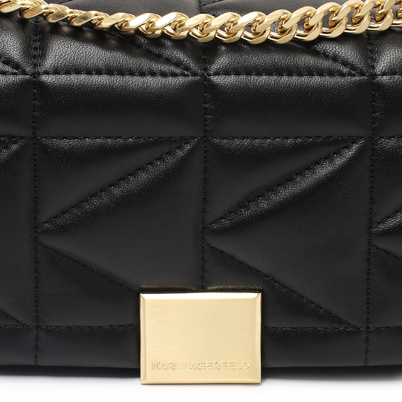 Сумка через плечо с цепочкой Karl Lagerfeld Kuilt