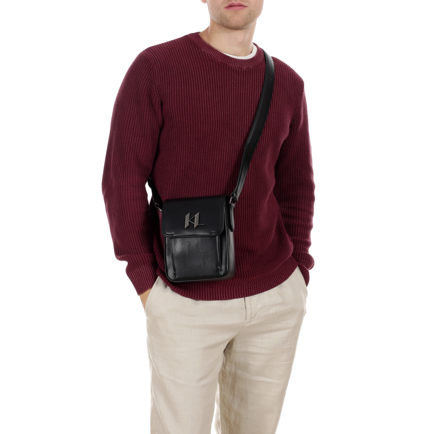 Сумка через плечо Karl Lagerfeld Plak