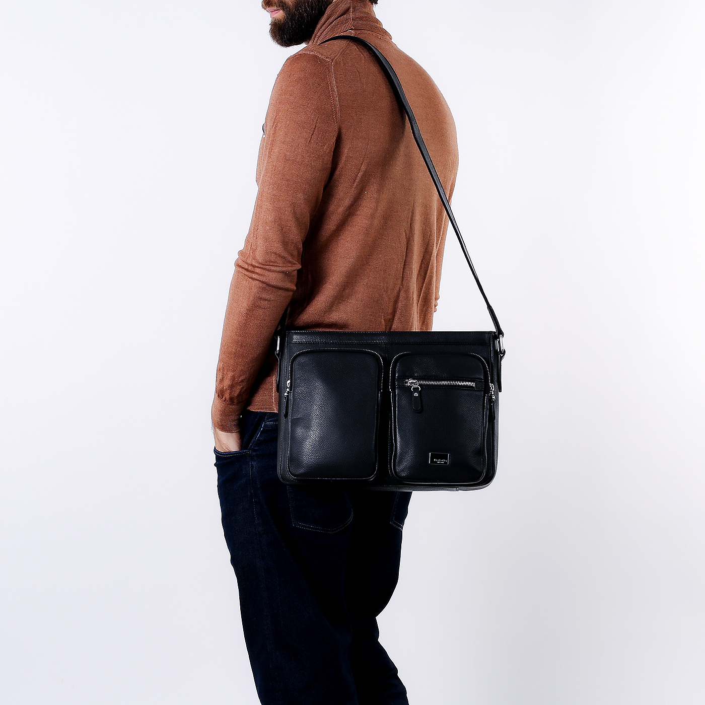 Кожаная сумка для документов Dr. Koffer 