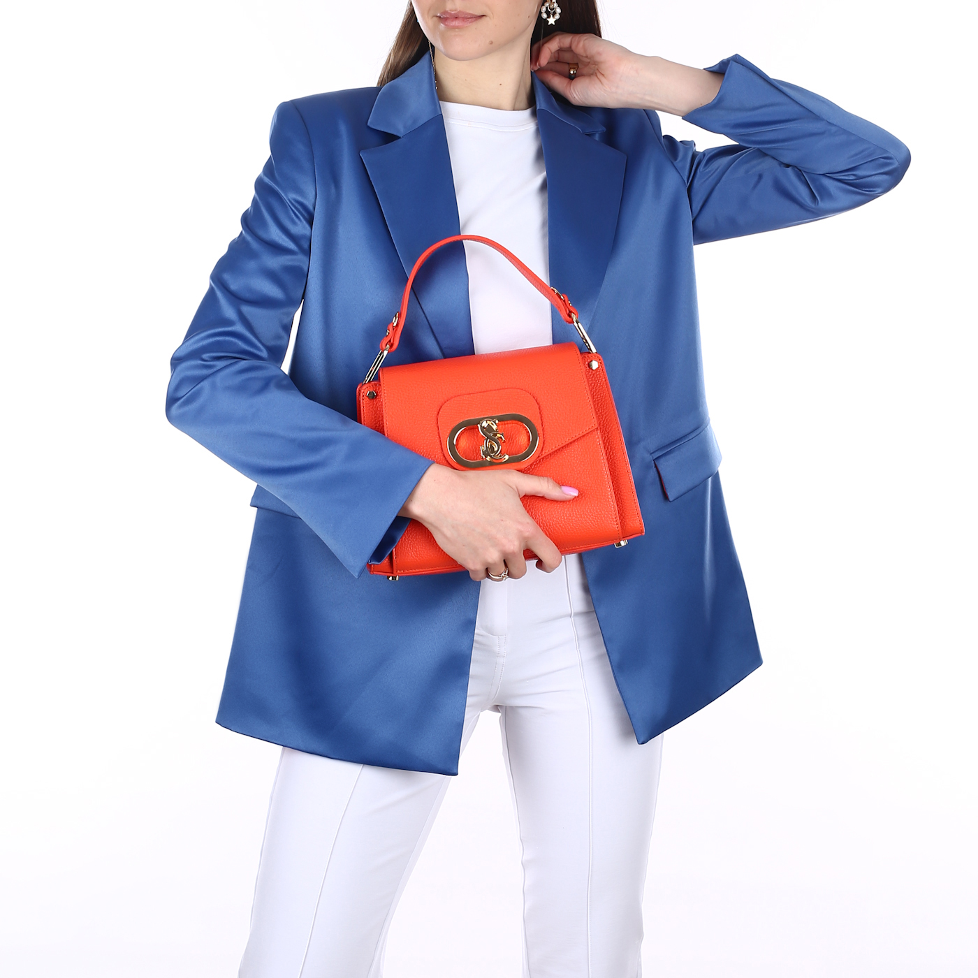 Кожаная сумка Carlo Salvatelli Vitello