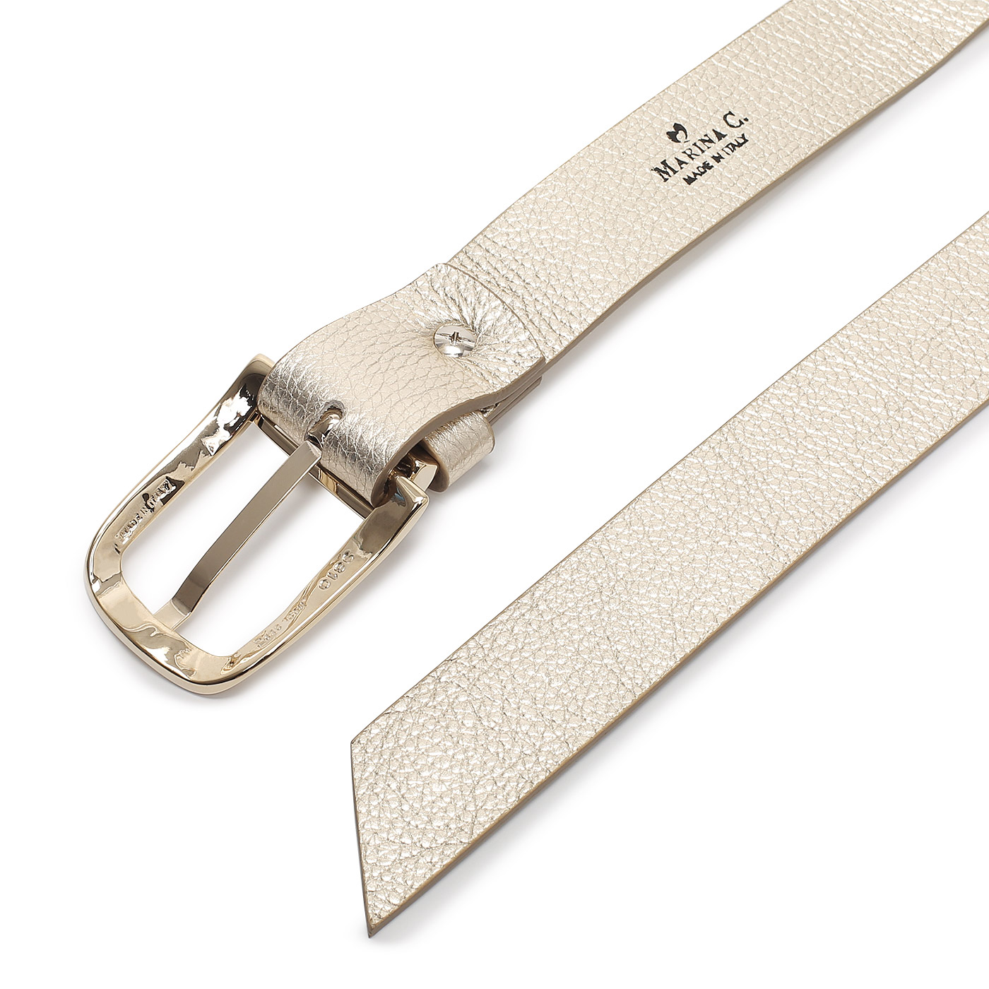 Кожаный ремень Marina Creazioni 