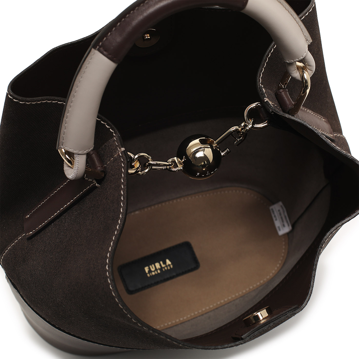 Кожаная сумка Furla Sfera