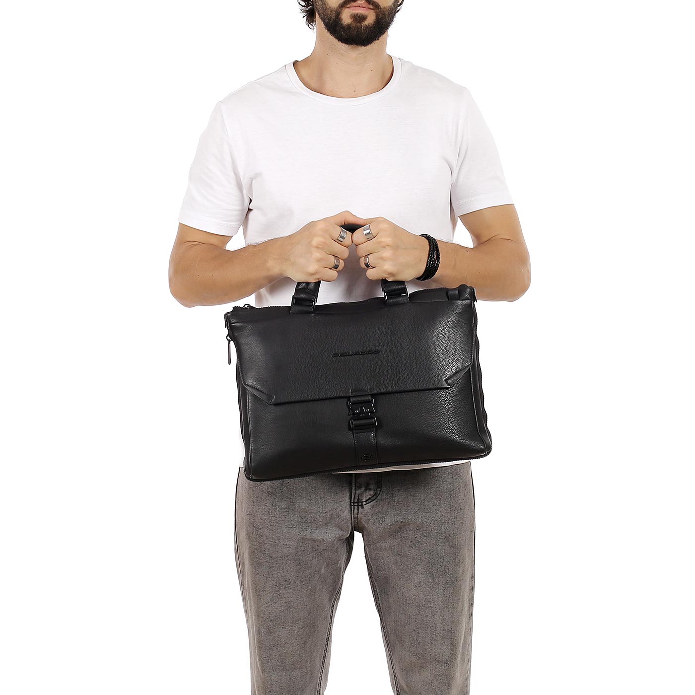 Сумка для ноутбука и документов Piquadro Than