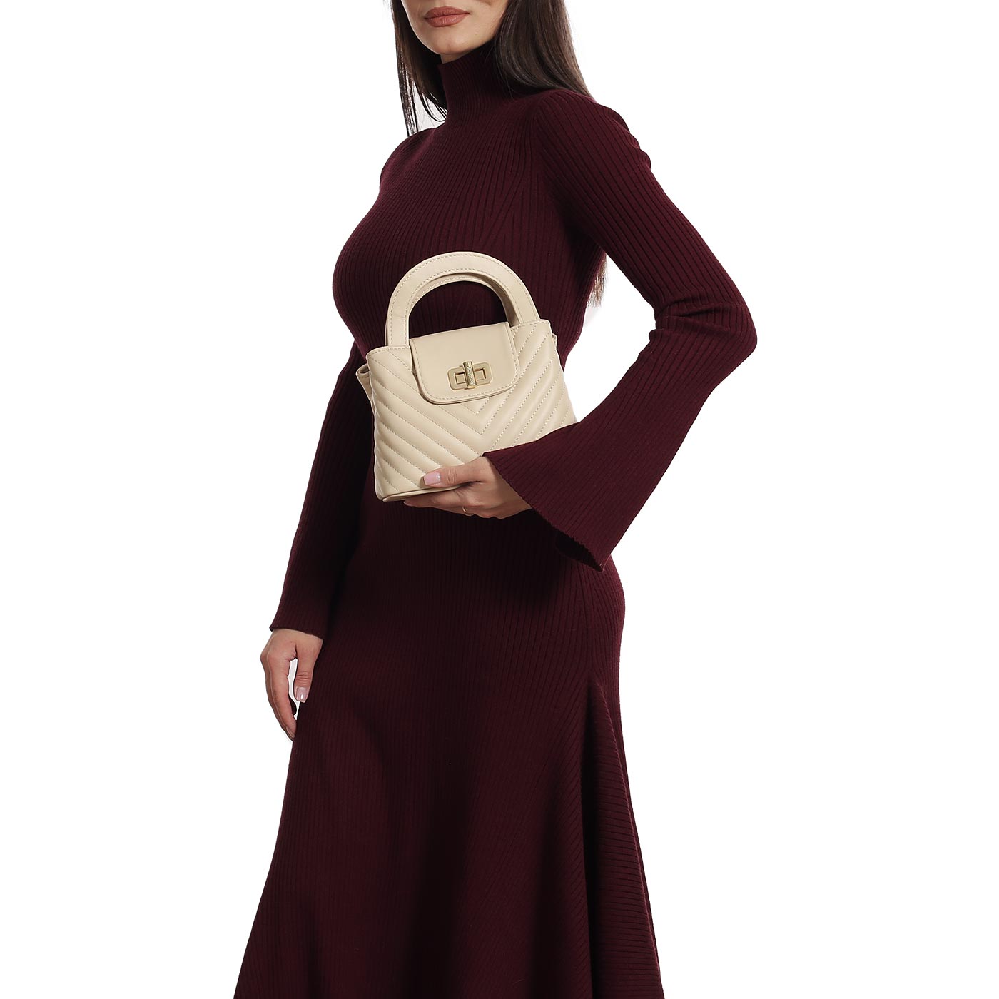 Кожаная сумка Sara Burglar Giola Trapunto